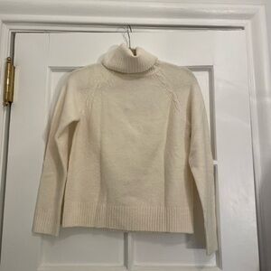 Vintage Cherokee Wool Blend Cream Turtleneck Sweater
